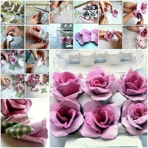 Поделки из яичных лотков Поделки из яичных лотков