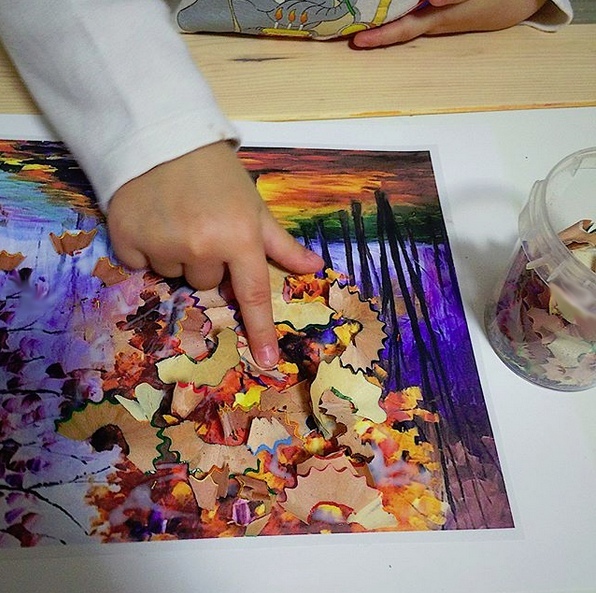 Осенние поделки для детей. учимся работать кисточкой и клеем. план работы: