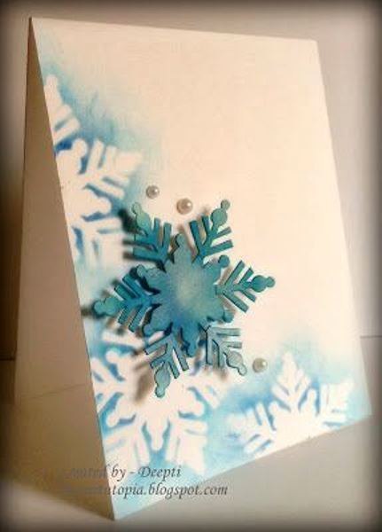 Новогодние открытки своими руками