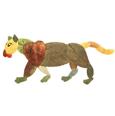 Картинки из осенних листьев