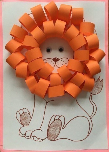 Бумажные аппликации из полосок Бумажные аппликации из полосок