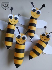 Поделки из рулонов