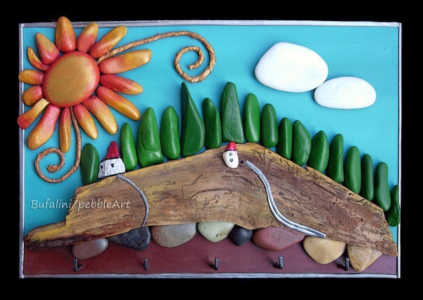 Поделки из камешков Поделки из камешков