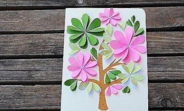 Цветочная открытка. Цветочная открытка.