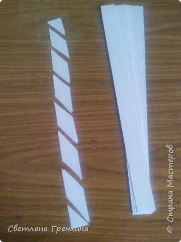 Ёлочка из бумаги. мастер-класс Ёлочка из бумаги. мастер-класс