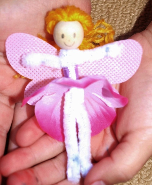 Лесная фея из синельной проволоки Лесная фея из синельной проволоки