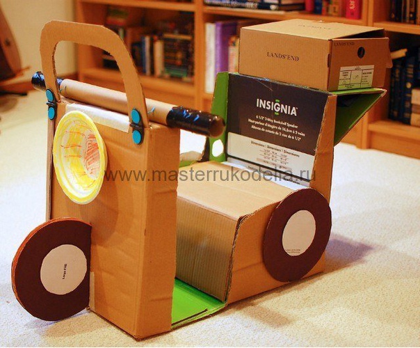 Рукоделие для детей: игрушки из картонных коробок Рукоделие для детей: игрушки из картонных коробок