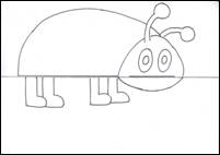 Рисуем с детьми. рисунок с сюрпризом 