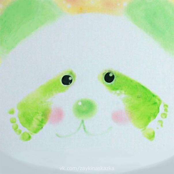 Рисуем панду ножками Рисуем панду ножками