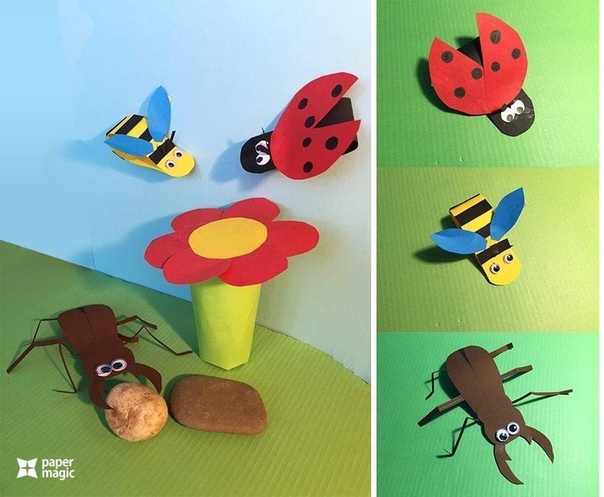 Творческие идеи из бумаги