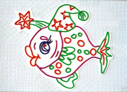 Лепка жгутиками Лепка жгутиками