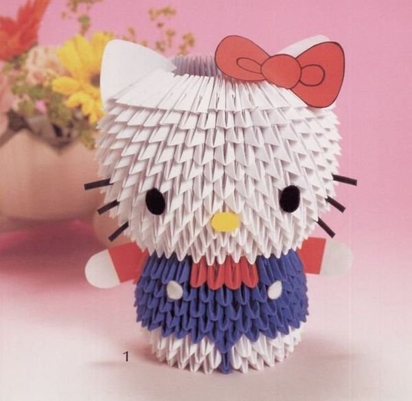 Поделки в технике оригами.