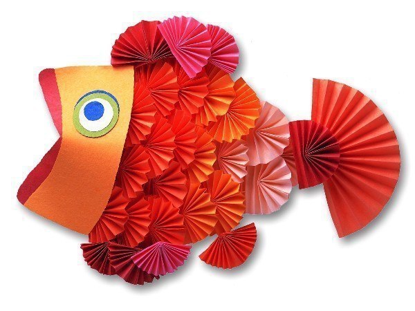 Поделки из бумаги сложенной гармошкой Поделки из бумаги сложенной гармошкой