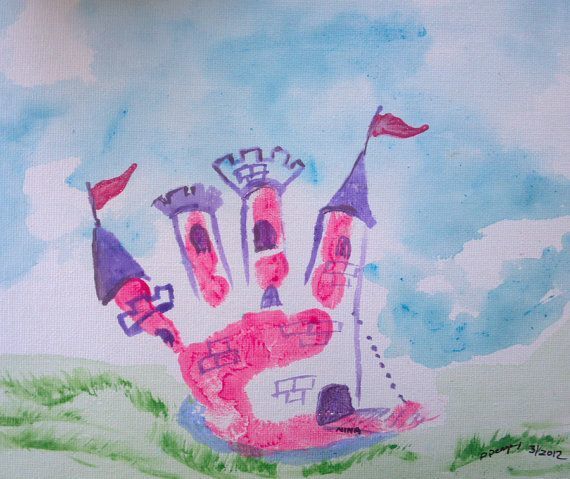 Настоящие шедевры из отпечатков ладошек