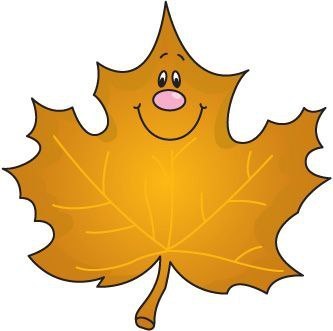 Поделки из осенних листьев. шаблоны