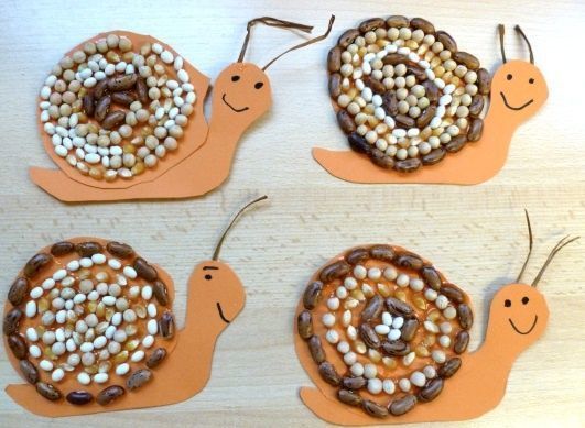 Аппликации из круп и макаронных изделий Аппликации из круп и макаронных изделий