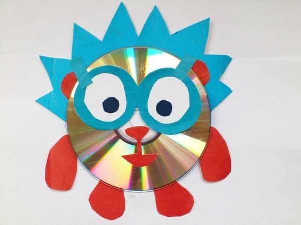Смешарики из cd-дисков