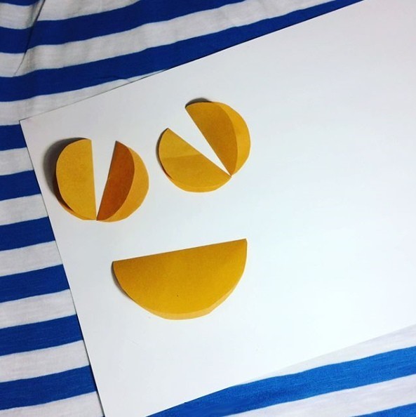 Летняя аппликация Летняя аппликация