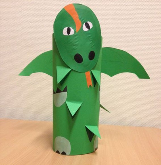 Поделки из рулонов