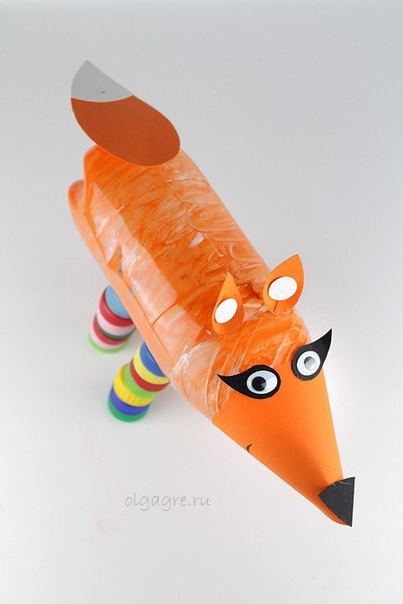 Поделки из бутылок для детского творчества