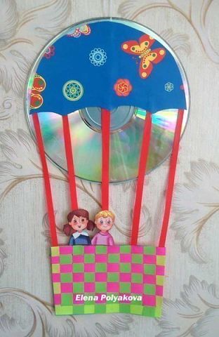 Поделки из cd дисков