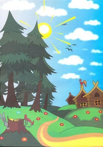 Настольный театр "гуси-лебеди"