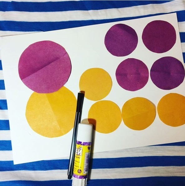 Летняя аппликация Летняя аппликация