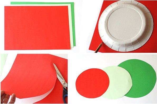 Детская поделка &laquo;арбуз&raquo;