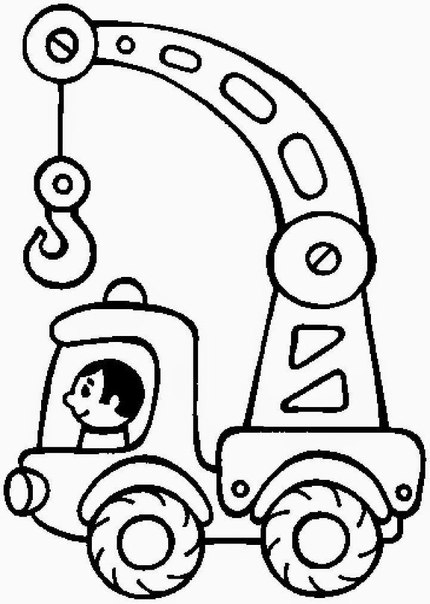 Раскраски: транспорт