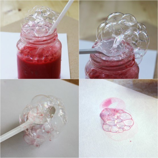 Рисуем мыльными пузырями Рисуем мыльными пузырями