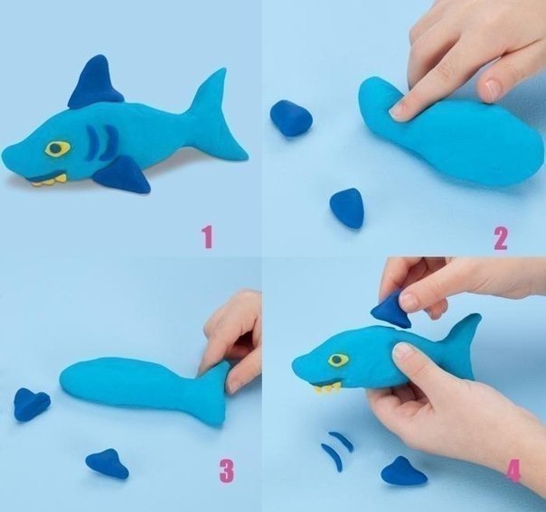 Лепим с детками. фото-уроки