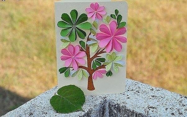 Цветочная открытка. Цветочная открытка.