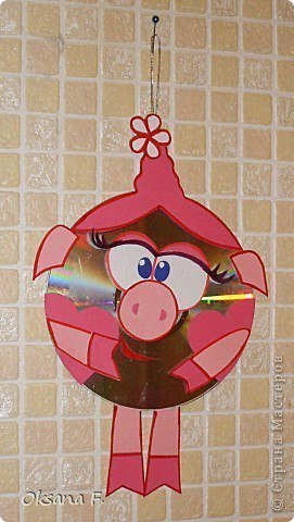 Смешарики из cd-дисков Смешарики из cd-дисков