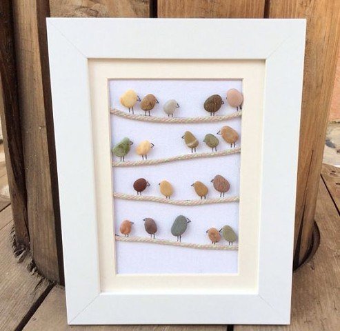 Поделки из камешков Поделки из камешков