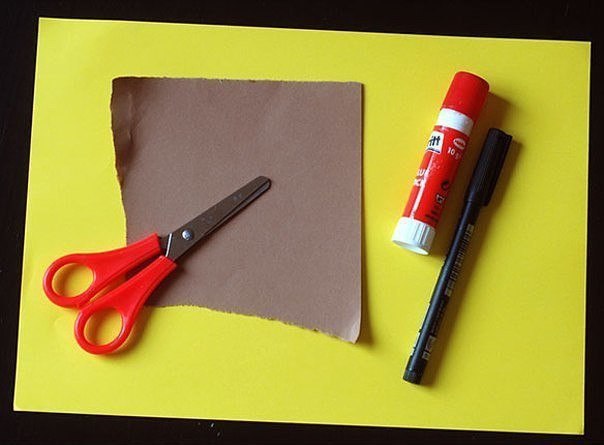 Делаем жирафа из бумаги. поделка вместе с детьми Делаем жирафа из бумаги. поделка вместе с детьми