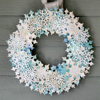 Веночки из снежинок Веночки из снежинок