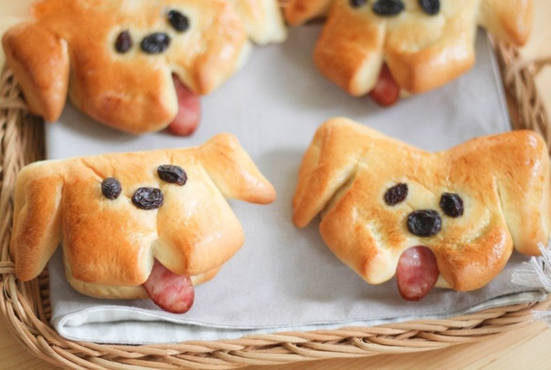 Булочки-щеночки. Булочки-щеночки.