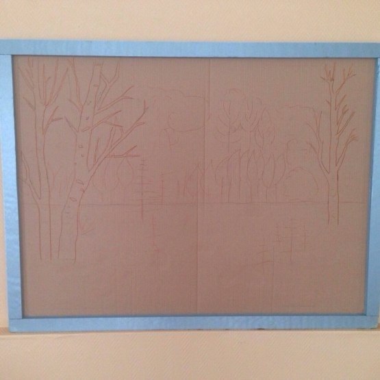 Рисуем осеннюю картину Рисуем осеннюю картину