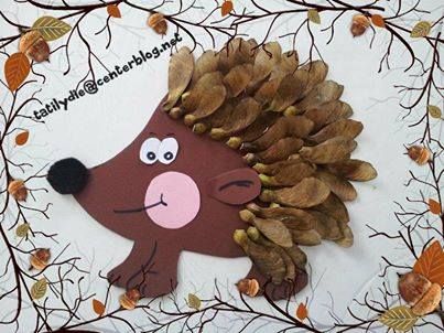 Творческое занятие "поделки из природного материала"