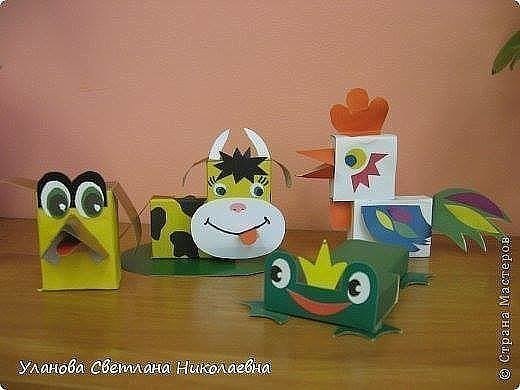 Поделки из спичечных коробков