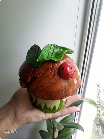 Грибы из гипса