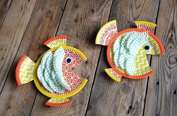 Поделка "рыбка" Поделка "рыбка"