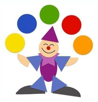 Геометрическая аппликация Геометрическая аппликация