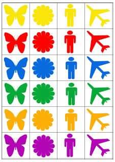 Дидактические игры на изучение цветов Дидактические игры на изучение цветов