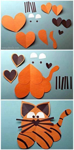 Идеи для детских поделок из бумаги