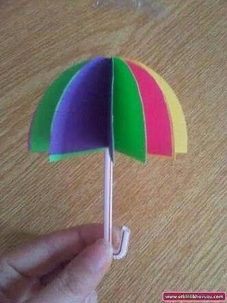 Идеи для поделки-зонтика