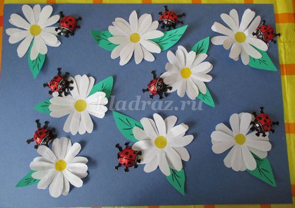 Идеи весенних аппликаций Идеи весенних аппликаций