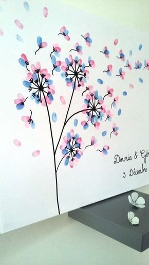 Нежные и символичные рисунки с пальчиками Нежные и символичные рисунки с пальчиками