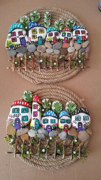 Роспись камешков после моря Роспись камешков после моря