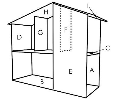 Кукольный домик из дерева своими руками Кукольный домик из дерева своими руками